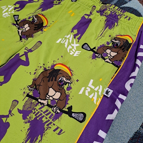 🌈NWOT LACROSSE SHORTS-L - Picture 2 of 7